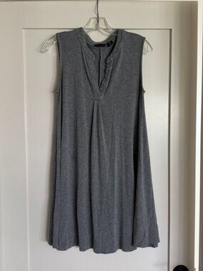Heather grey tunic dress